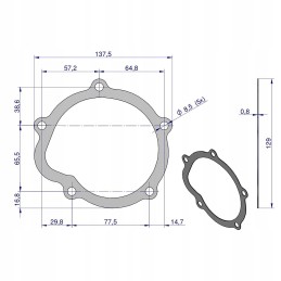 Water pump seal c 330 original ursus