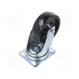 1 pcs x RADER - KPRW-MTW 100S - Transport wheel, Ø: 100mm, W: 35mm, H: 130mm, torsional, 160kg, MTW