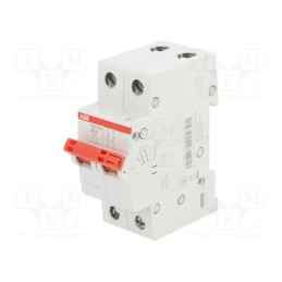 1 pcs x ABB - 2CDD272111R0040 - Switch-disconnector, Poles: 2, for DIN rail mounting, 40A, 415VAC