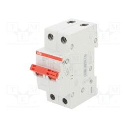 1 pcs x ABB - 2CDD272111R0032 - Switch-disconnector, Poles: 2, for DIN rail mounting, 32A, 415VAC