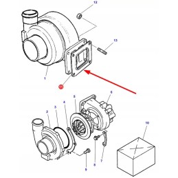 4222247m1 turbocharger gasket