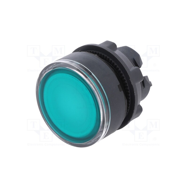 1 pcs x SCHNEIDER ELECTRIC - ZB5AW333 - Switch: push-button, 22mm, Stabl.pos: 1, green, IP66, flat, Pos: 2