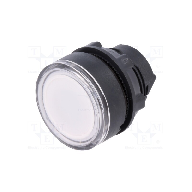 1 pcs x SCHNEIDER ELECTRIC - ZB5AW313 - Switch: push-button, 22mm, Stabl.pos: 1, white, IP66, flat, Pos: 2