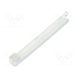 10 pcs x DREMEC - 8GE04V80375 - Spacer sleeve, LED, Øout: 3.6mm, ØLED: 3mm, L: 25.4mm, natural
