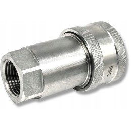 Hydraulic connector, euro socket, female thread 3-8