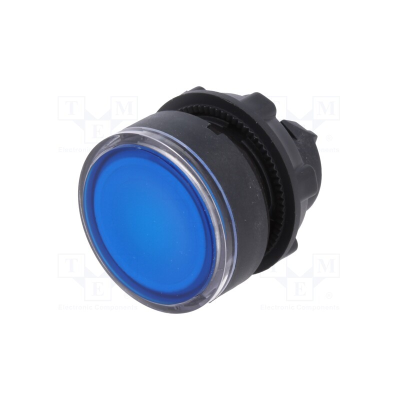 1 pcs x SCHNEIDER ELECTRIC - ZB5AW363 - Switch: push-button, 22mm, Stabl.pos: 1, blue, ZBVB,ZBVG,ZBVJ,ZBVM