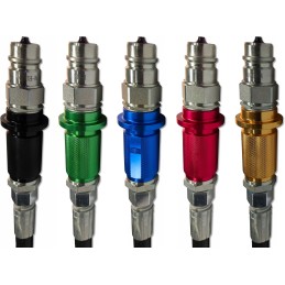 Green quick connector holder for euro plug 22 1 2