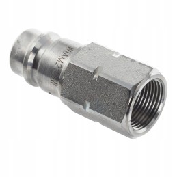Hydraulic quick connector, plug M22x1 5, internal Euro