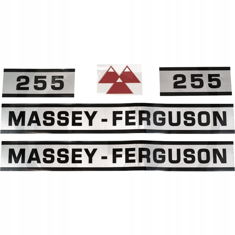 Massey Ferguson mf255 agtech hood sticker