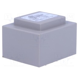 1 pcs x INDEL - TSZZ12/007M - Transformer: encapsulated, 12VA, 230VAC, 12V, 1A, PCB, IP00, A: 52mm