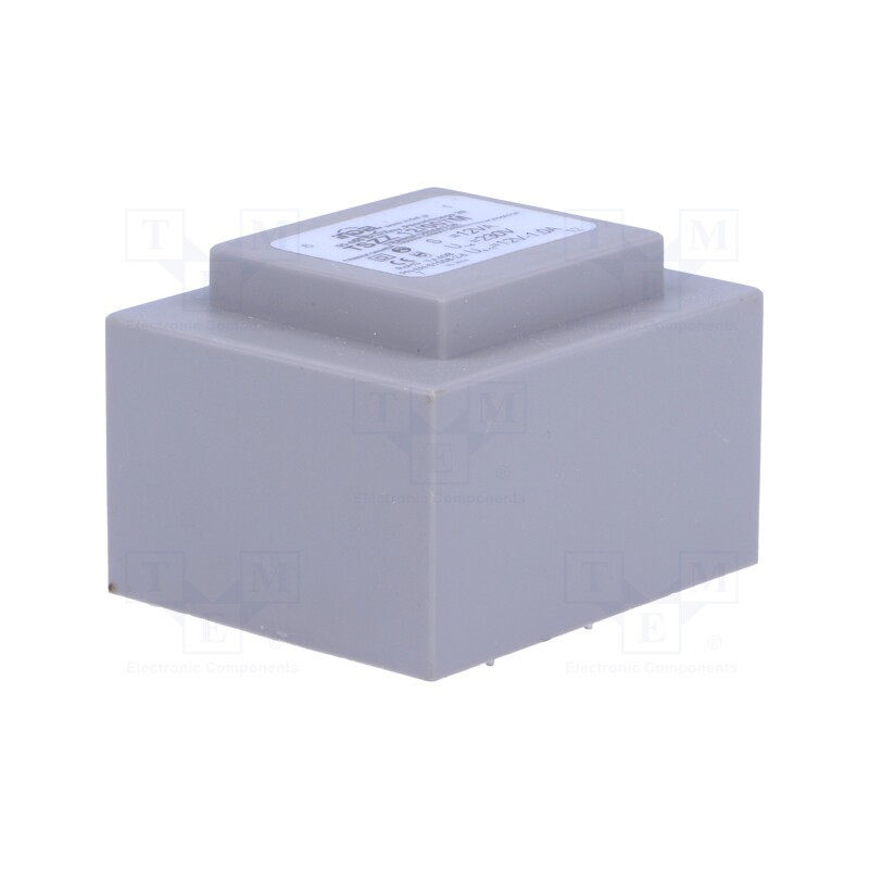 1 pcs x INDEL - TSZZ12/007M - Transformer: encapsulated, 12VA, 230VAC, 12V, 1A, PCB, IP00, A: 52mm