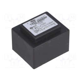 1 pcs x INDEL - TSZZ2/008MP - Transformer: encapsulated, 2VA, 230VAC, 12V, 12V, 80mA, 80mA, PCB