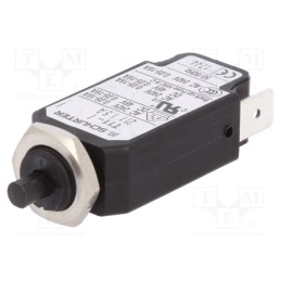 1 pcs x SCHURTER - 4400.0056 - Circuit breaker, Urated: 240VAC, 48VDC, 1.5A, SPST, Poles: 1, screw