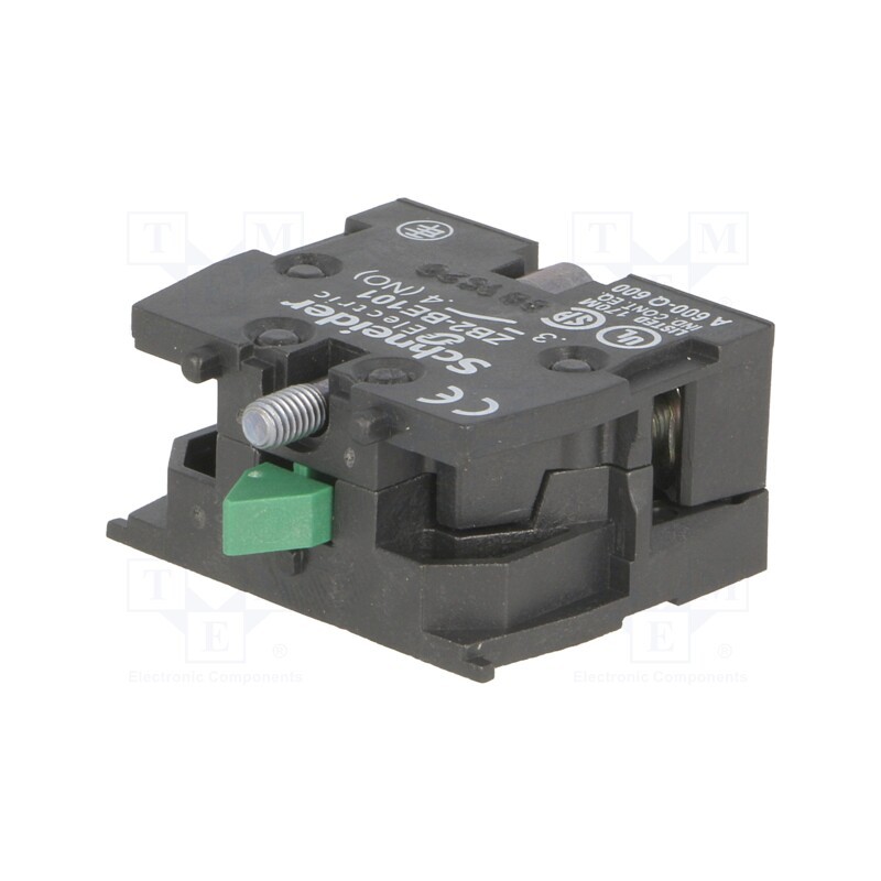 1 pcs x SCHNEIDER ELECTRIC - ZB2BE101 - Contact block, 22mm, Harmony XB4, -40÷70°C, front fixing