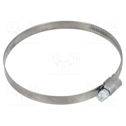 1 pcs x MPC INDUSTRIES - D2080 - Worm gear clamp, W: 9mm, Clamping: 80÷100mm, D, W2, DIN 3017