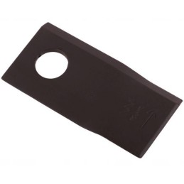 Left lawn mower blade 97x48x4mm hole 19 uses