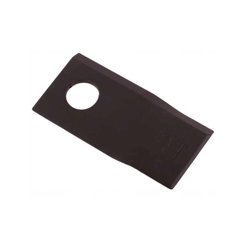 Left lawn mower blade 97x48x4mm hole 19 uses