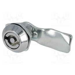 1 pcs x ROZTOCZE - M22-2-D5-2-21-01-P - Lock, zinc and aluminium alloy, 21mm, chromium