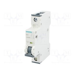 1 pcs x SIEMENS - 5SY4106-6 - Circuit breaker, 230/400VAC, Inom: 6A, Poles: 1, Charact: B, 10kA