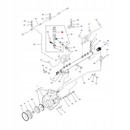 Massey Ferguson fuel injector v837062629 orig