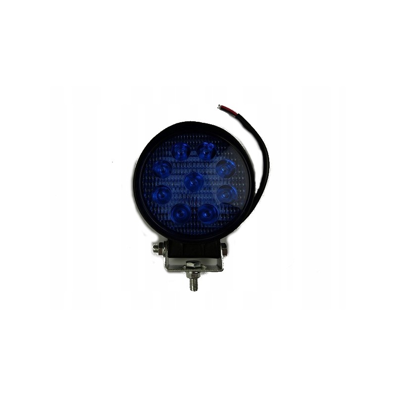 Blue LED work lamp 27W forklift sprayer