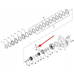P5p41101115 set screw m6 x 1 0 x 7