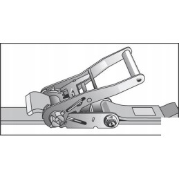 Transport belt, set, 5t 6m, 50mm wide, with certificate