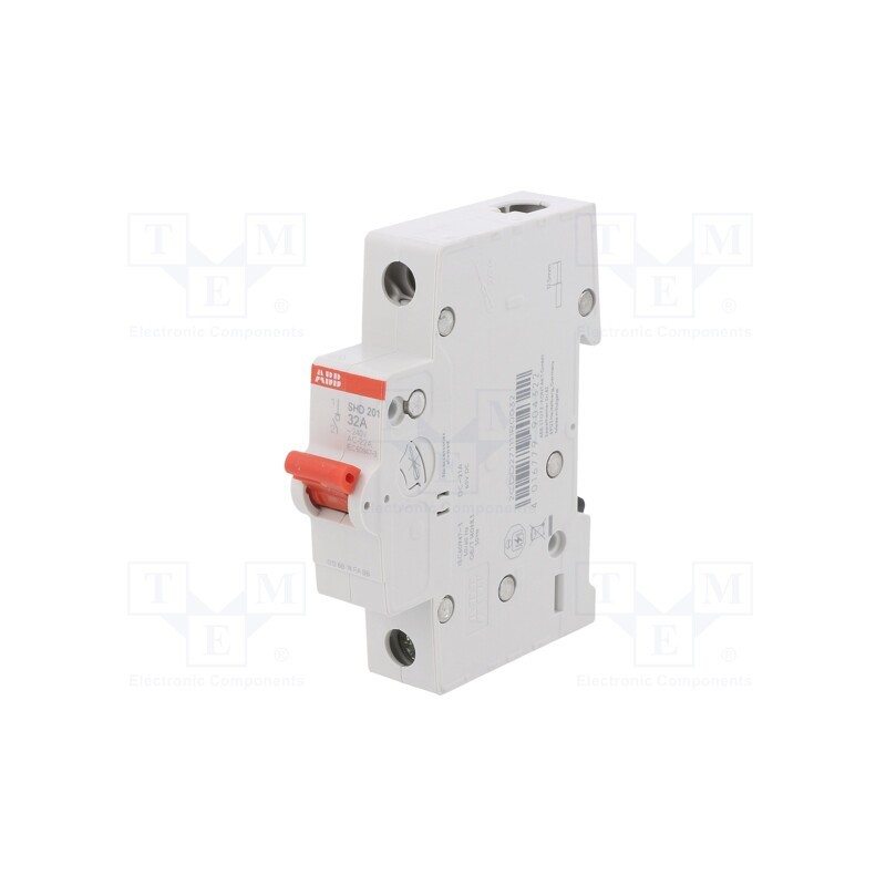 1 pcs x ABB - 2CDD271111R0032 - Switch-disconnector, Poles: 1, for DIN rail mounting, 32A, 240VAC