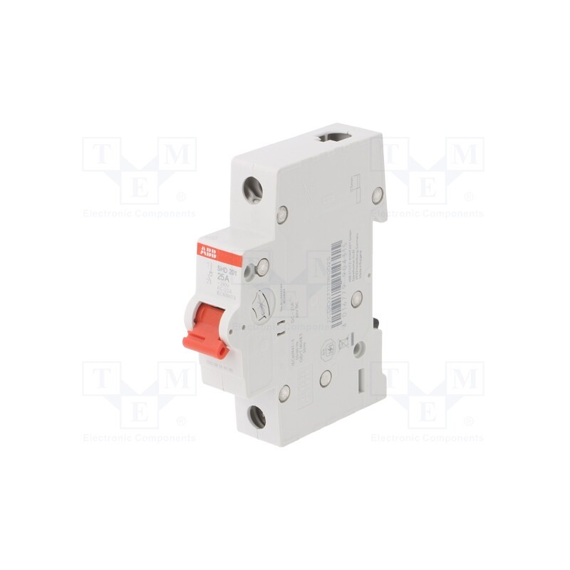 1 pcs x ABB - 2CDD271111R0025 - Switch-disconnector, Poles: 1, for DIN rail mounting, 25A, 240VAC