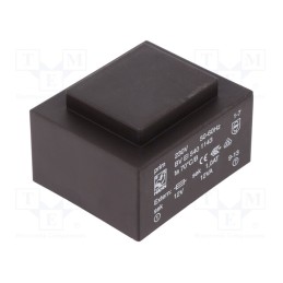 1 pcs x HAHN - BV EI 540 1143 - Transformer: encapsulated, 12VA, 230VAC, 12V, 1A, PCB, 74x47.3x35mm