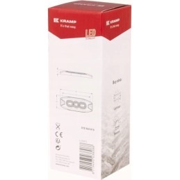 Amber warning lamp 3 LED LA20073