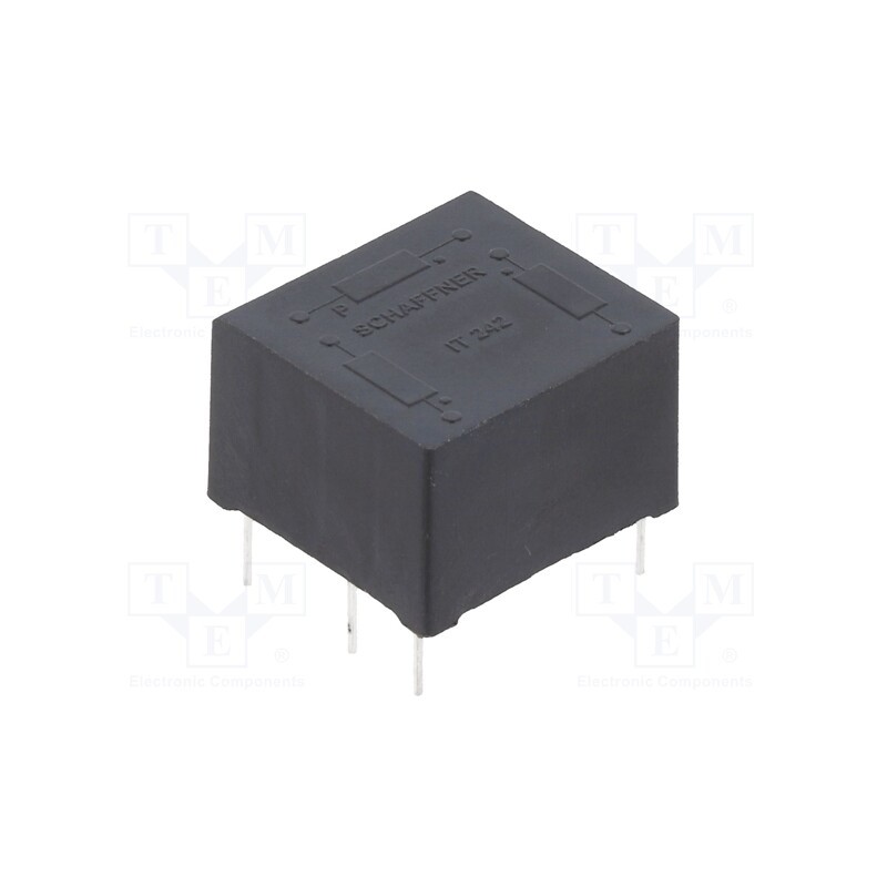1 pcs x SCHAFFNER - IT242 - Transformer: impulse, PCB, 17.6x16.7x11.3mm, Rpri.wind: 750mΩ