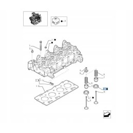 Valve seat new holland case 4897179 cnh