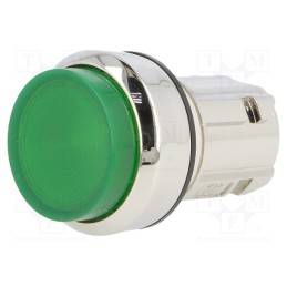 1 pcs x SIEMENS - 3SU1051-0BB40-0AA0 - Switch: push-button, 22mm, Stabl.pos: 1, green, IP67, prominent