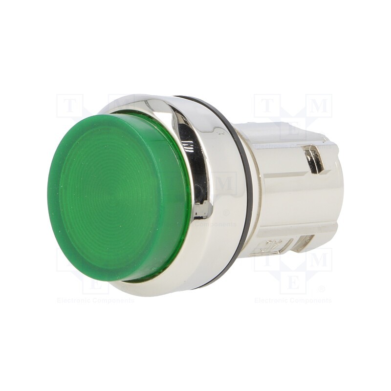 1 pcs x SIEMENS - 3SU1051-0BB40-0AA0 - Switch: push-button, 22mm, Stabl.pos: 1, green, IP67, prominent