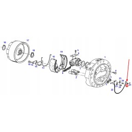 X456900005000 cable holder