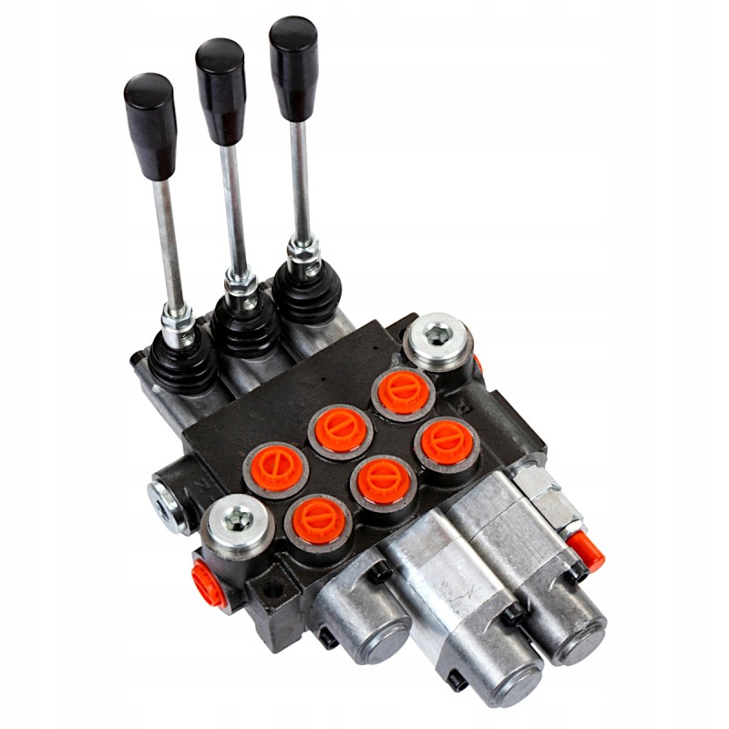 Hydraulic distributor 40l 3 sec 2 pl 1 latch