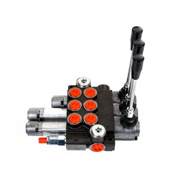 Hydraulic distributor 40l 3 sec 2 pl 1 latch