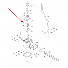 Ft250 37 183 gear lever spring