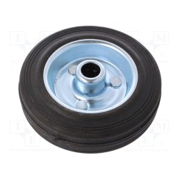 1 pcs x RADER - CSG 100/12W - Transport wheel, Ø: 100mm, W: 25mm, 70kg, rubber, Shore hardness: 80