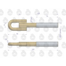 C330 Ursus front side chain head