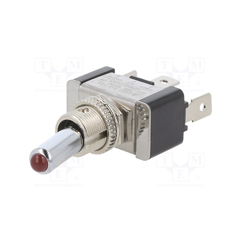 1 pcs x SWITCH COMPONENTS - TA1B-1A-DC-1-RL - Switch: toggle, Pos: 2, SPST, ON-OFF, 20A/12VDC, -20÷85°C, 50mΩ