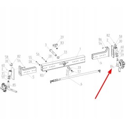 102420492 complete left steering knuckle
