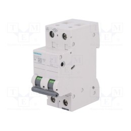 1 pcs x SIEMENS - 5SL6504-7 - Circuit breaker, 400VAC, Inom: 4A, Poles: 1+N, Charact: C, 6kA, IP20