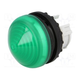 1 pcs x EATON ELECTRIC - M22-LH-G - Control lamp, 22mm, RMQ-Titan, -25÷70°C, Illumin: M22-LED, Ø22.5mm