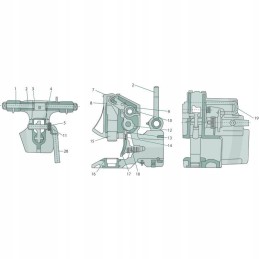 Spring wheel 4851481005 Sauermann
