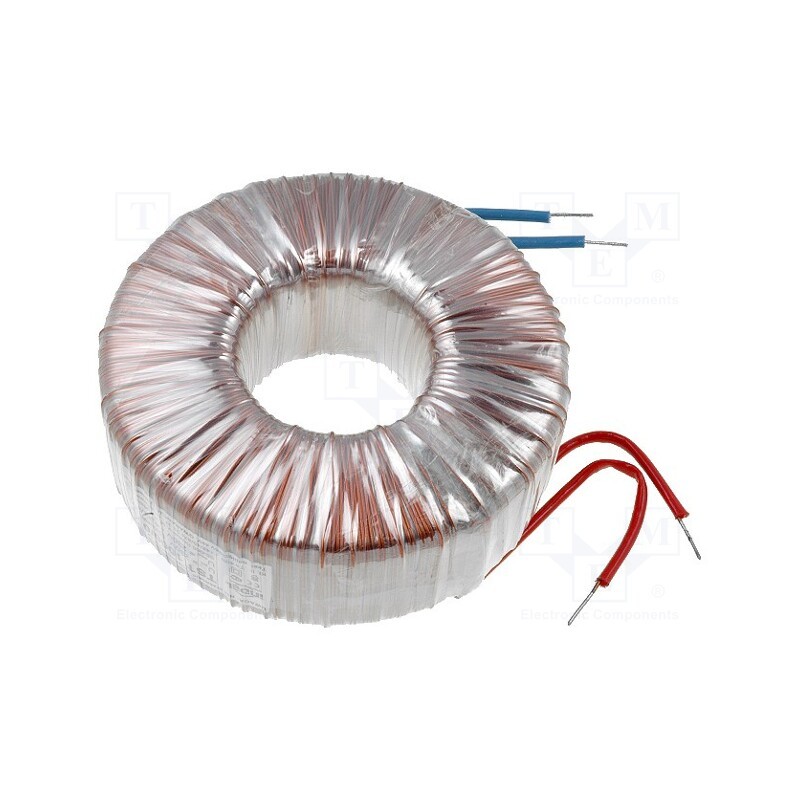 1 pcs x INDEL - TST 1000/003 - Transformer: toroidal, 1kVA, 230VAC, 230V, 4.34A, Leads: cables