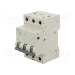 1 pcs x SIEMENS - 5SL6332-6 - Circuit breaker, 400VAC, Inom: 32A, Poles: 3, Charact: B, 6kA, IP20