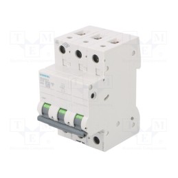 1 pcs x SIEMENS - 5SL6320-6 - Circuit breaker, 400VAC, Inom: 20A, Poles: 3, Charact: B, 6kA, IP20