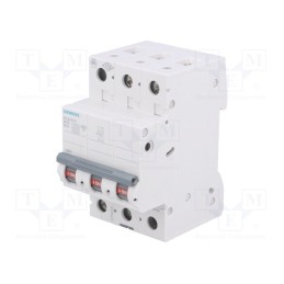 1 pcs x SIEMENS - 5SL6316-6 - Circuit breaker, 400VAC, Inom: 16A, Poles: 3, Charact: B, 6kA, IP20